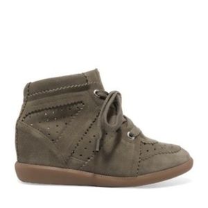 Isabel Marant Etoile Bobby Wedge Sneakers
